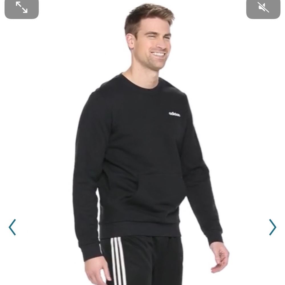 Men Adidas Fast and Confident Sweatshirt NWOT